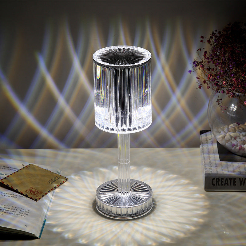 CRYSTAL TABLE LAMP - Hotel Decoration Diamond Romantic Warm Led For Home Decor Romantic Gift Night Light