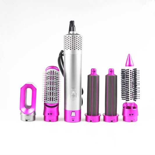 2023 5 in 1 HAIR DRYER/AIRWRAP STYER- Interchangble Hot AirBrush, 5 Hair Styling Attachments