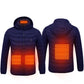 2023 THERMAL HEATED JACKET- USB Electric Jacket Cotton Coat Heater Thermal Clothing Heating Vest Men's Clothes Winter