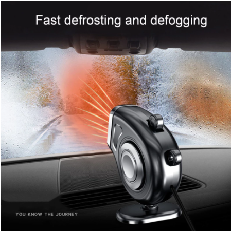 3 IN 1 CAR FAN- Purification, Cooler, Defroster, Defogger, Perfect For Icy Windshields, Car Smokers, &Keeping Cool