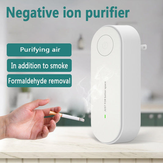 SMOKEGONE - Portable Air Purifier,  Air Freshener Ionizer Cleaner Dust Cigarette Smoke Remover Toilet Deodorant