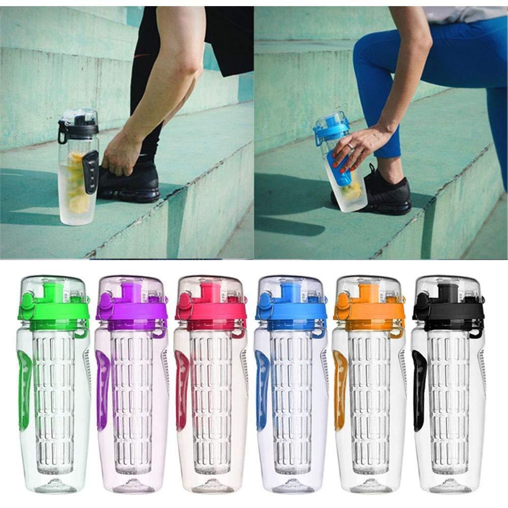 1000ml WATER FRUIT INFUSED BOTTLE - BPA Free Plastic, Perfect For Fruit Flavoured Water