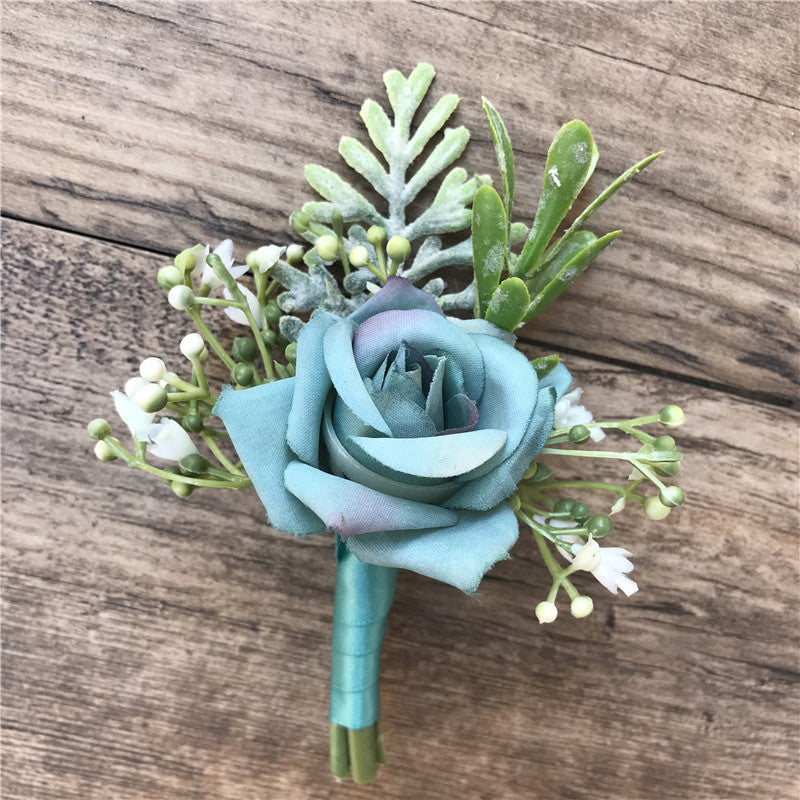 BEAUTIFUL CORSAGE ROSES- Artificial Rose , Perfect for Weddings, Brides, Grooms