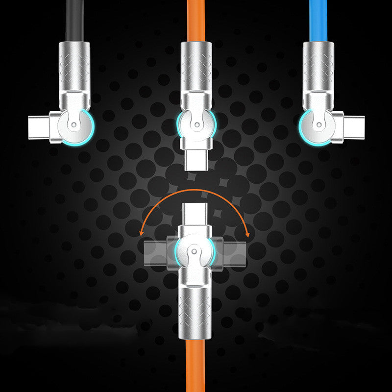 2022 ROTATING CHARGERS - Type C & Lighting Pin Super Fast Charging